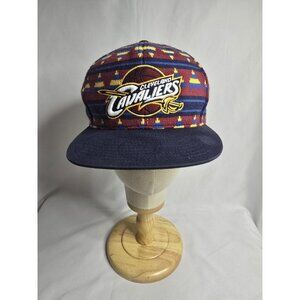Cleveland Cavaliers Mitchell and Ness Snapback Hat Aztec- One Size